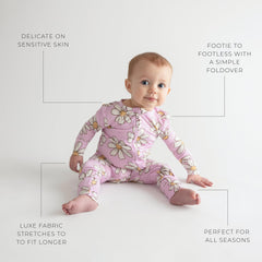 Posh Peanut bamboo viscose sleepwear feels breathable and soft on skin.