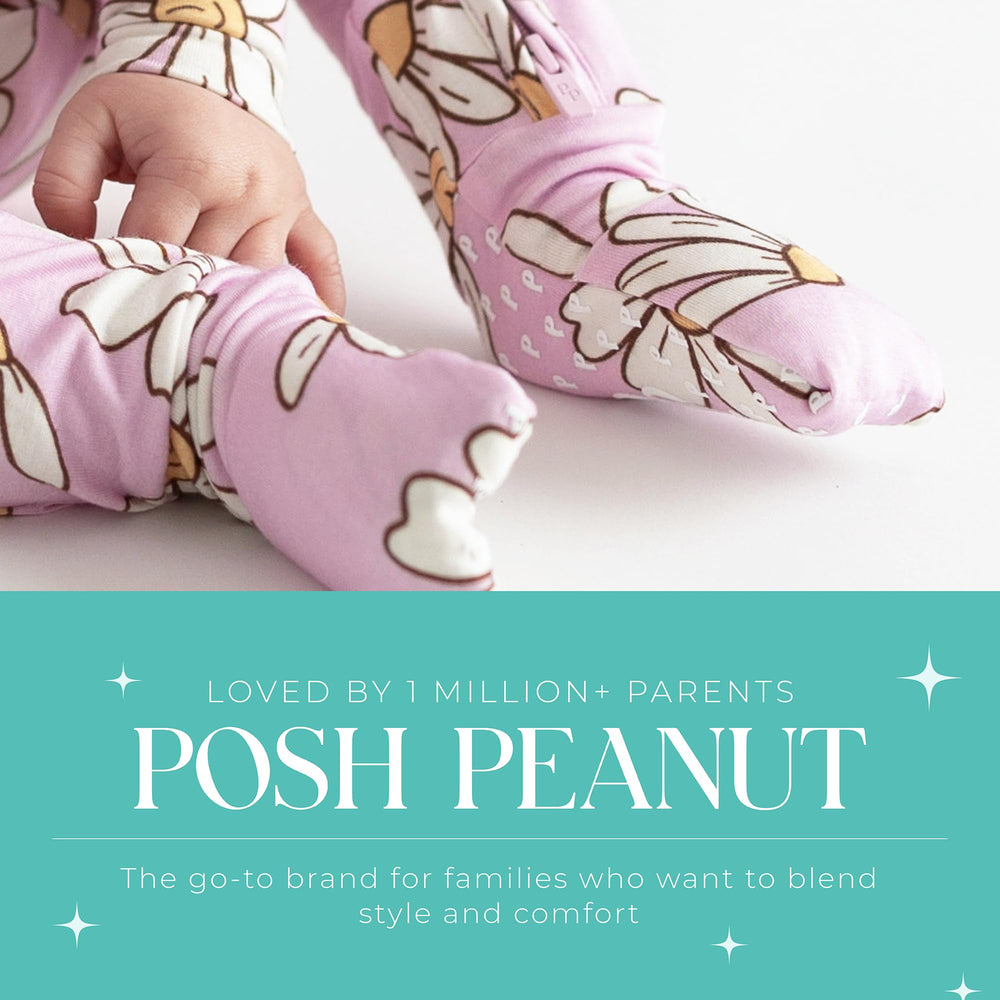 Posh Peanut breathable, lightweight pajamas suitable for infants and toddlers.