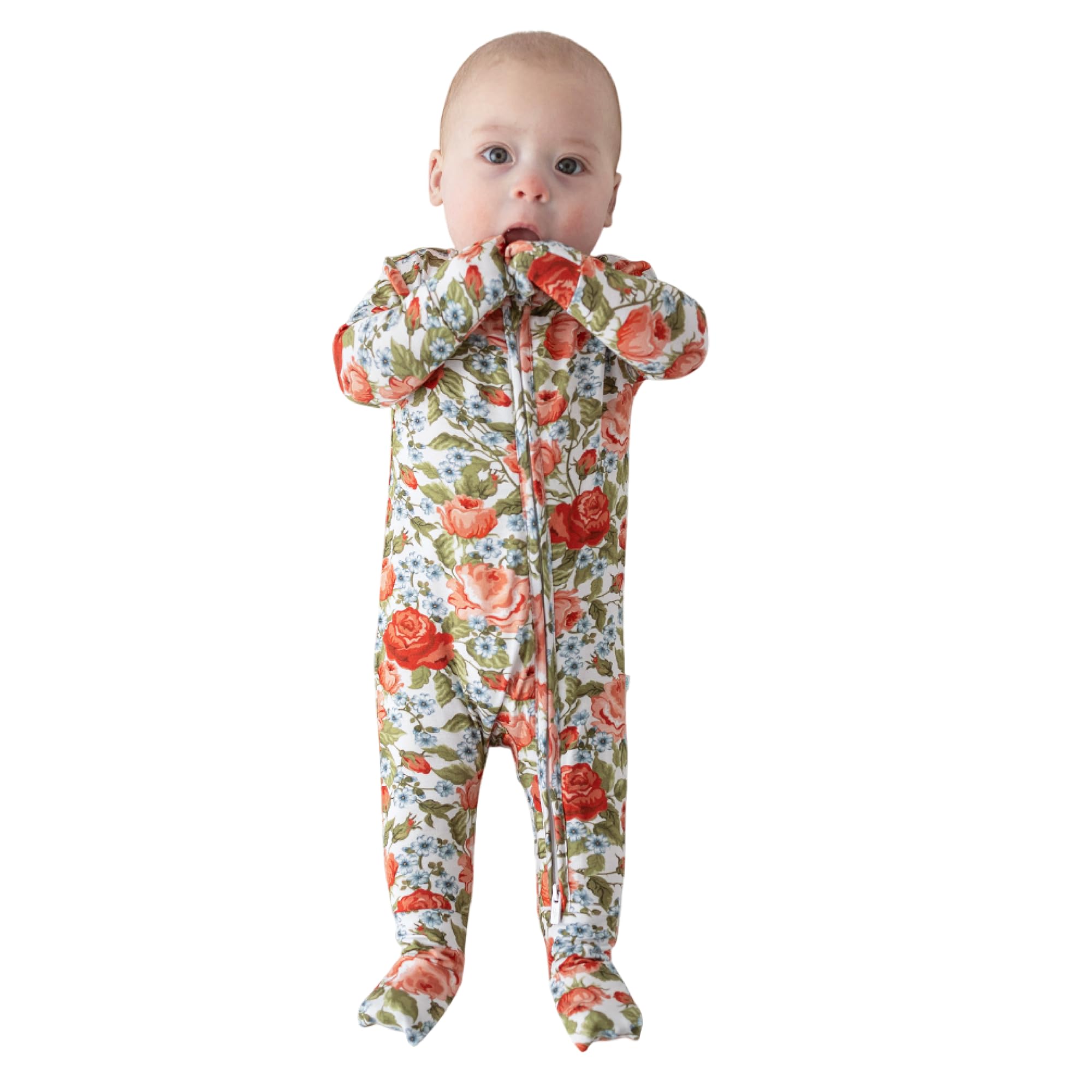 Posh Peanut convertible baby sleepers footless pjs for versatile daytime and nighttime wear.