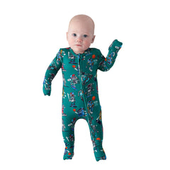 Posh Peanut convertible sleepers for boys with footless design and soft comfort for bedtime.