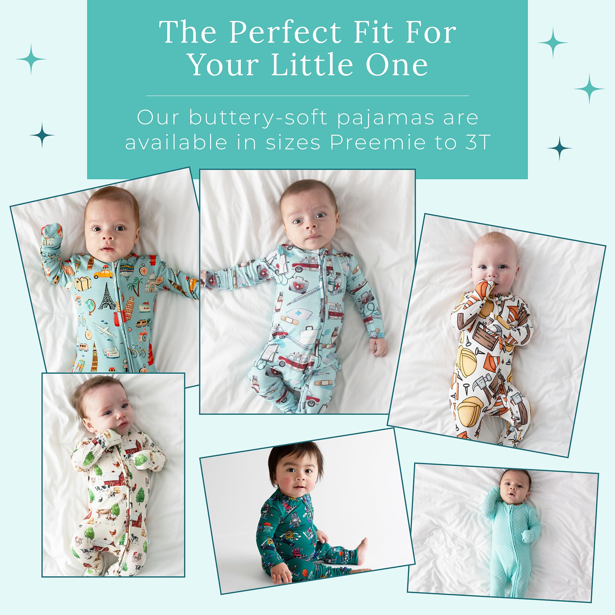 Posh Peanut breathable Papook fabric provides ultra-soft, gentle skin feel.