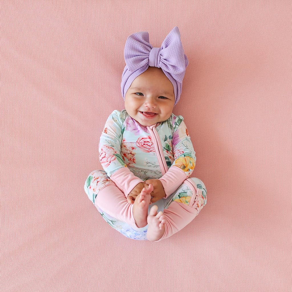 Posh Peanut Erin premie sleepers, extended mittens for newborn warmth.