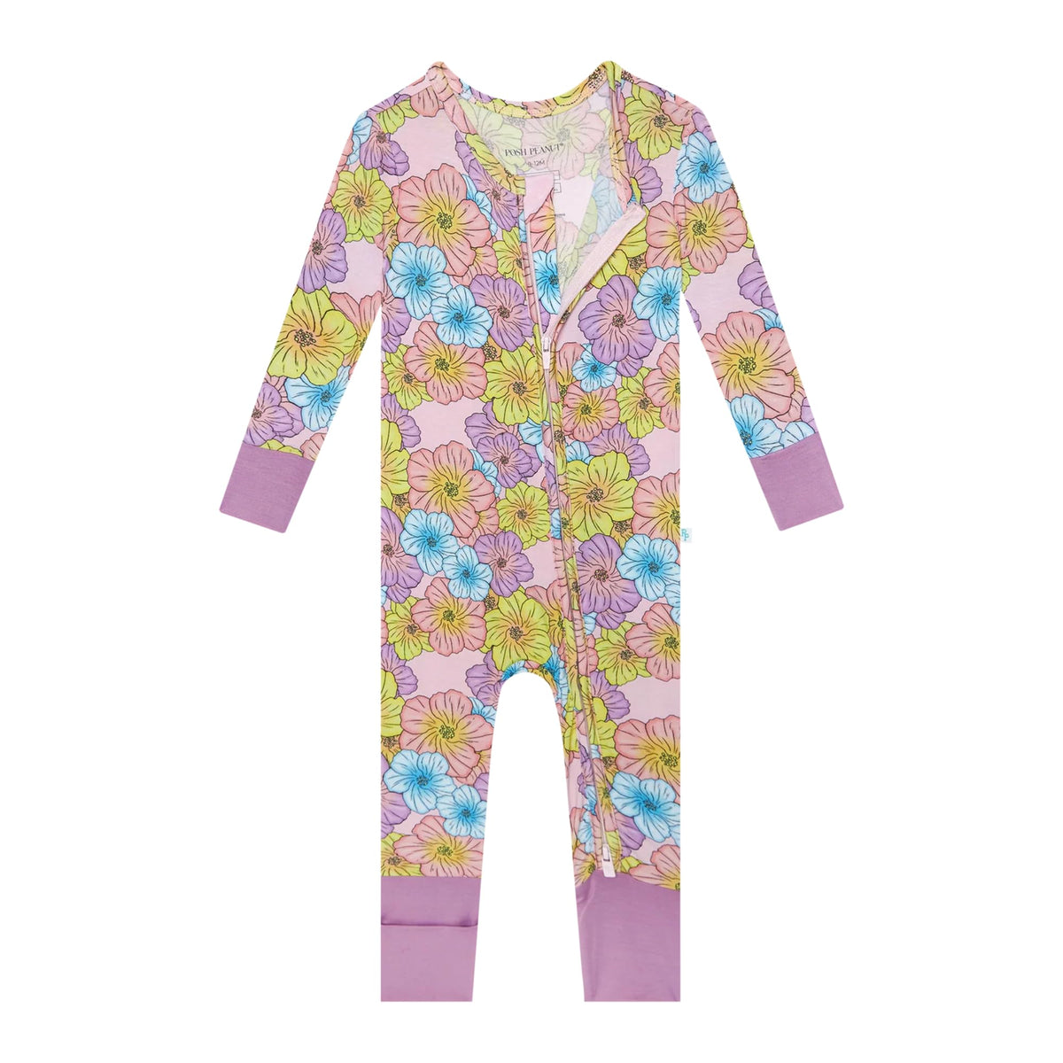 Posh Peanut convertible sleepers footless pjs for easy diaper changes and versatile wear