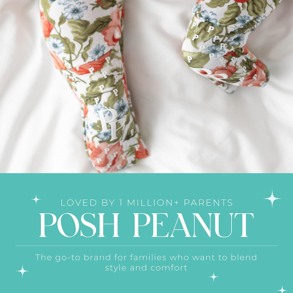 Posh Peanut from newborn to toddler sleepers available in multiple sizes