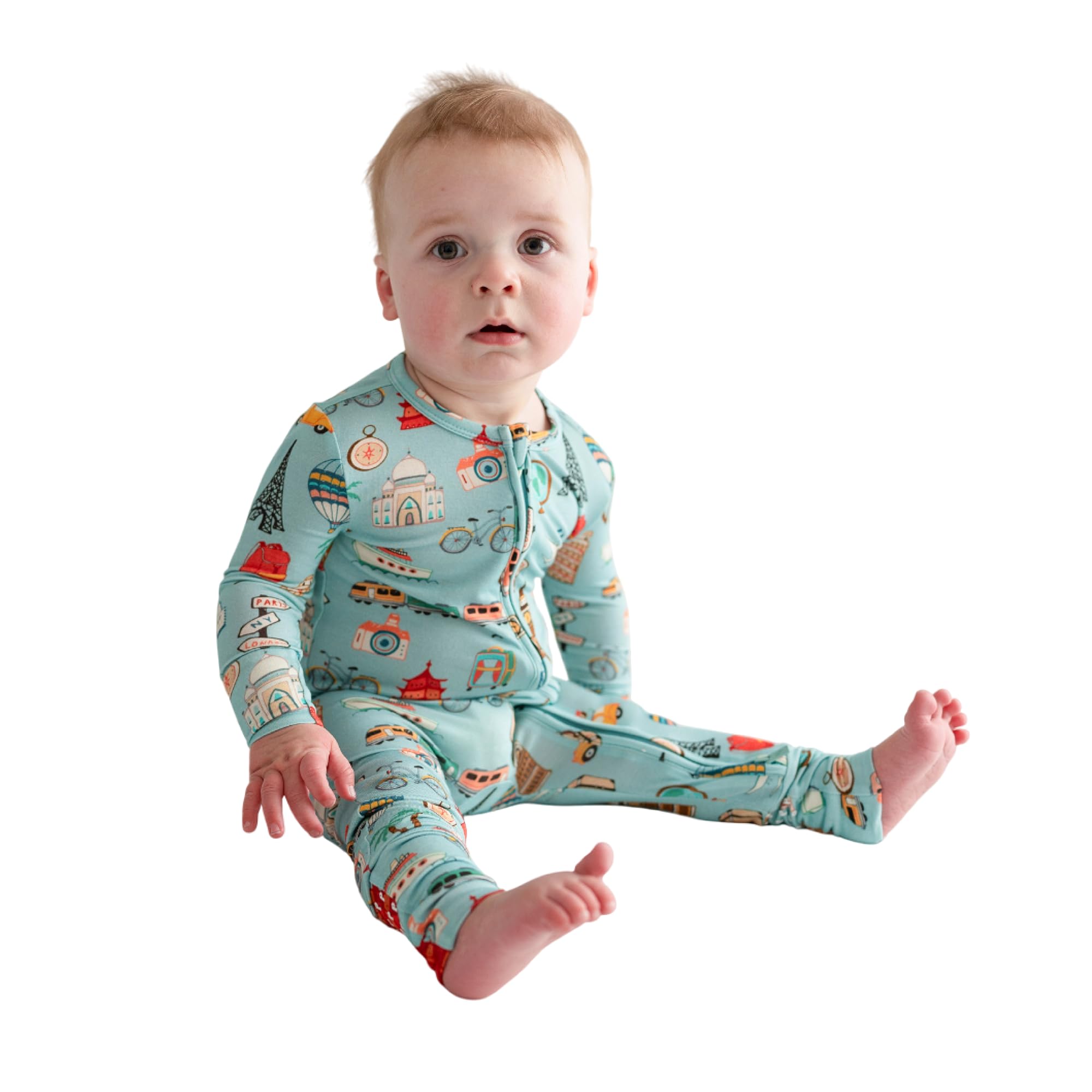 Posh Peanut footless sleepers in breathable bamboo fabric for cozy sleep