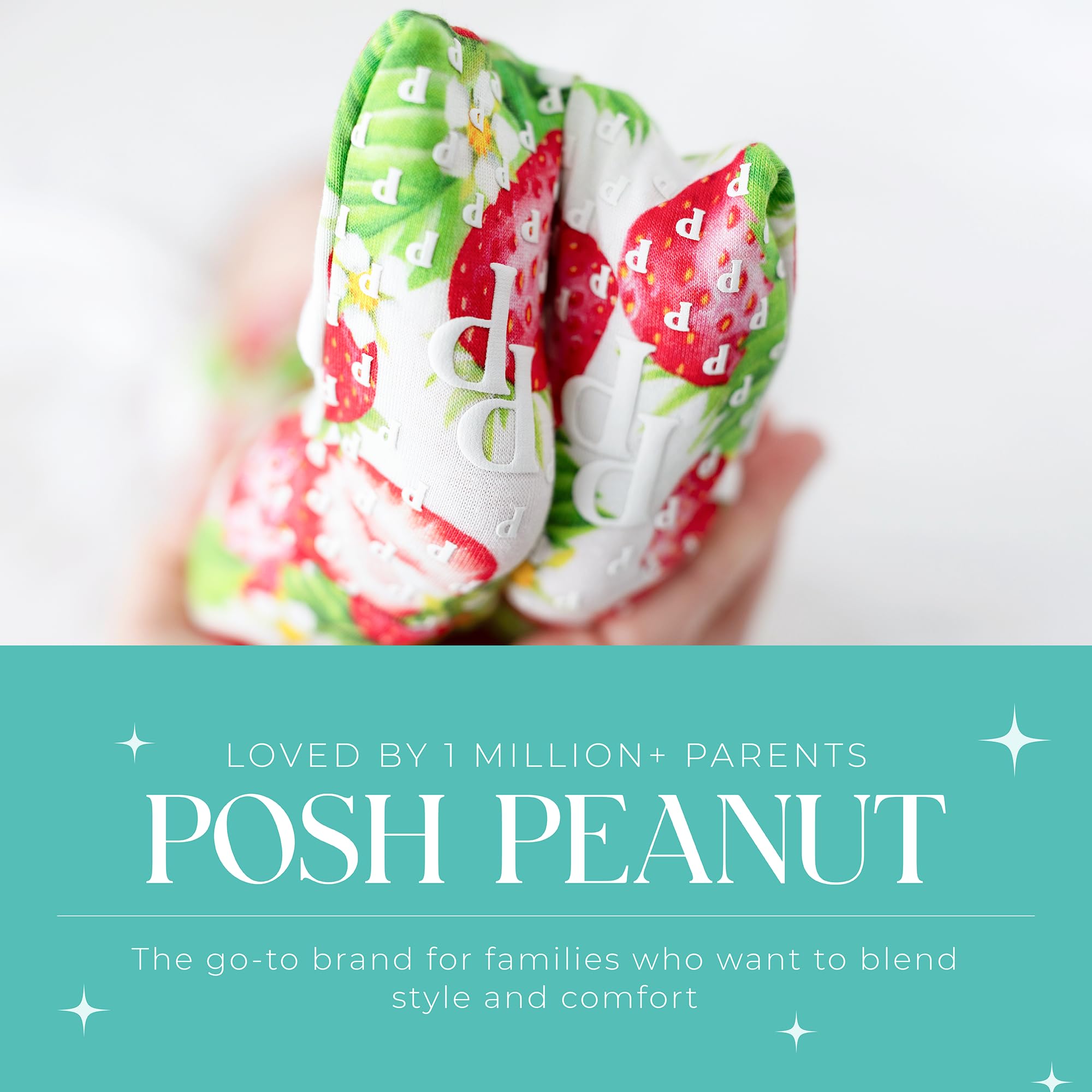 Posh Peanut lightweight baby pajamas—airy feel for all-season comfort.
