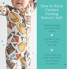 Posh Peanut newborn fold-over mittens provide warm, safe coverage.