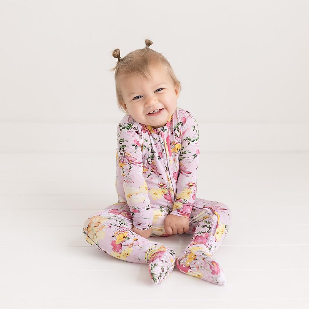 Posh Peanut newborn fold-over mittens add cozy warmth and safety.