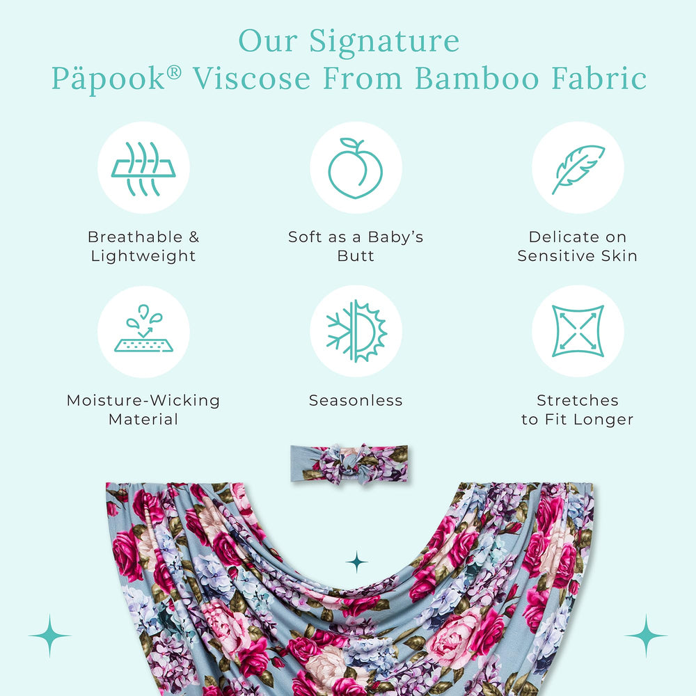 Posh Peanut nursing cover on-the-go with matching headband