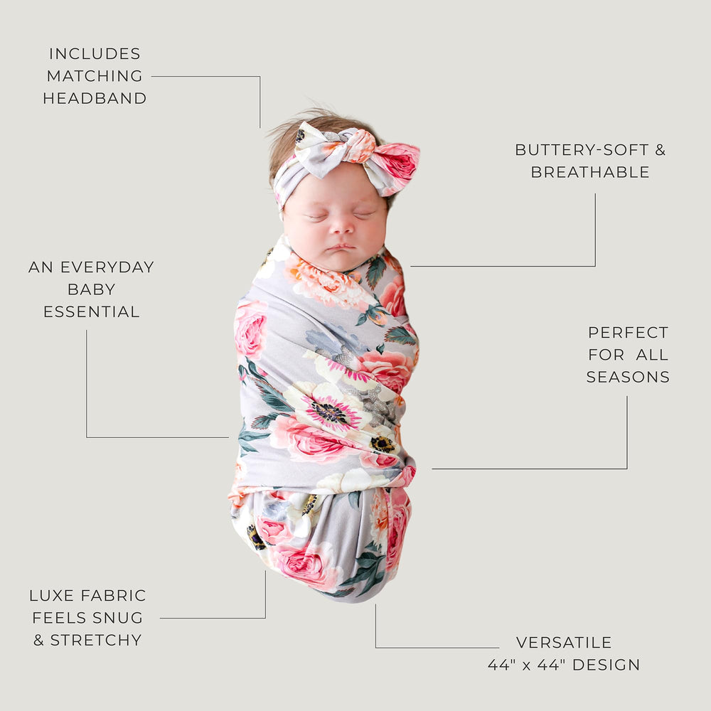 Nursing cover option from Posh Peanut for on-the-go feeding convenience.