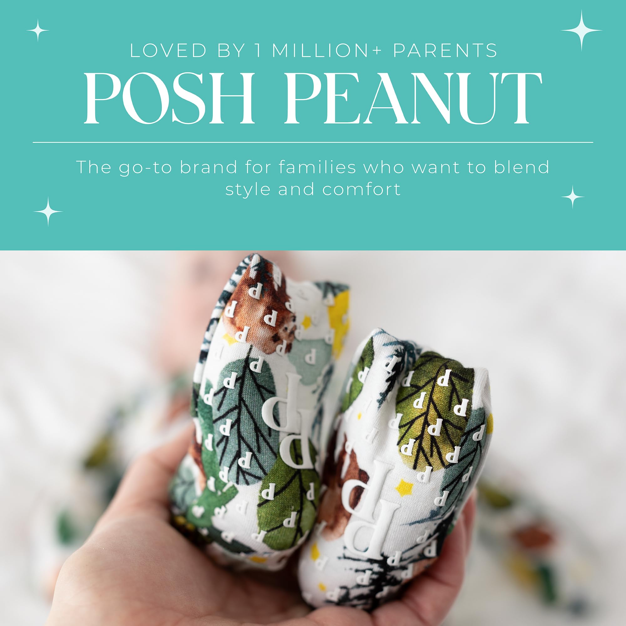Fun Posh Peanut prints for versatile sleepwear options.