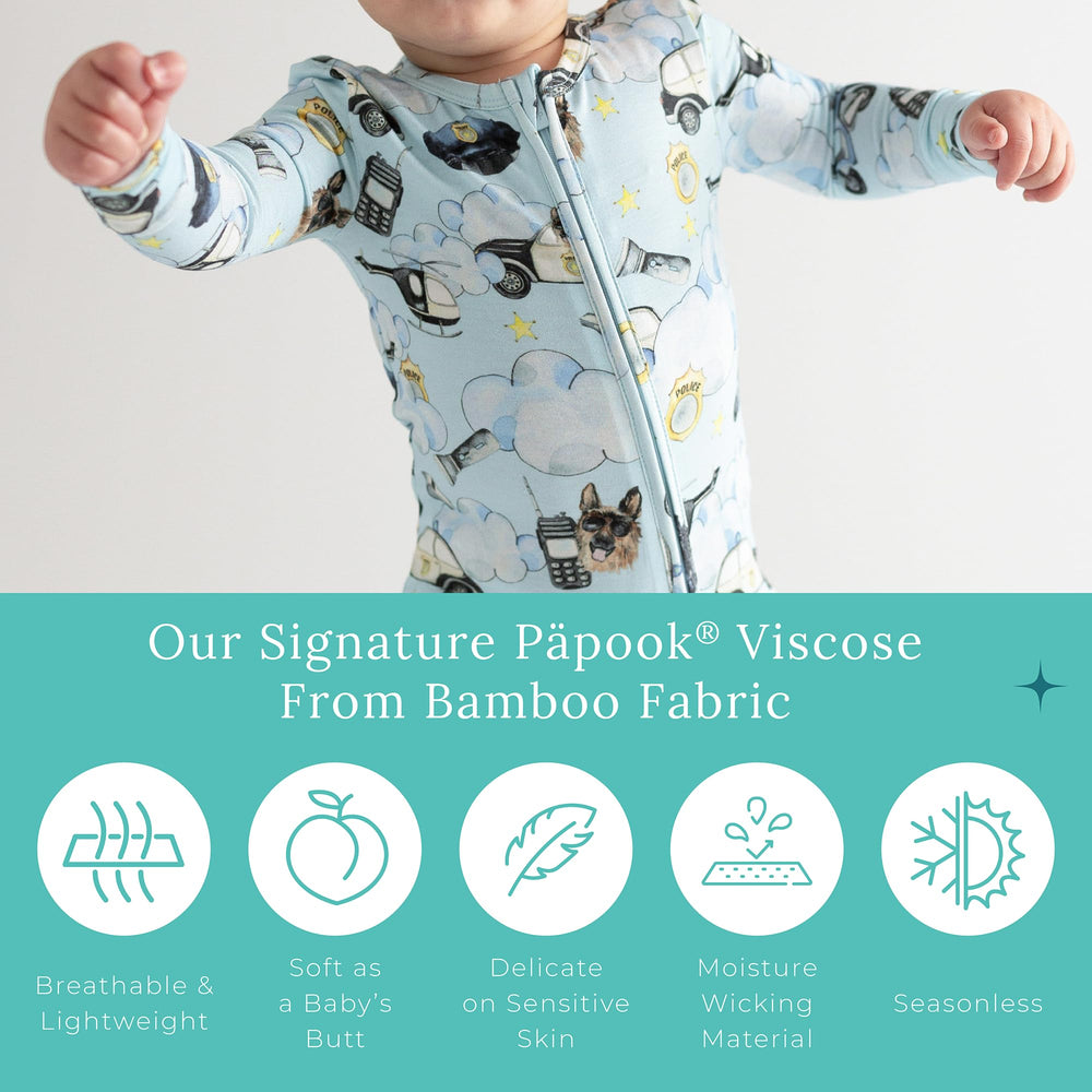 Posh Peanut prints and sizes cover newborn to toddler for versatile wear.