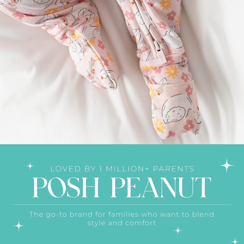 Posh Peanut prints provide playful options from newborn to toddler.