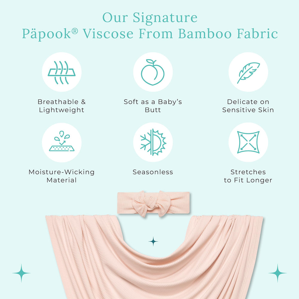 Posh Peanut Sandy Blush nursing cover offering privacy while feeding away from home.