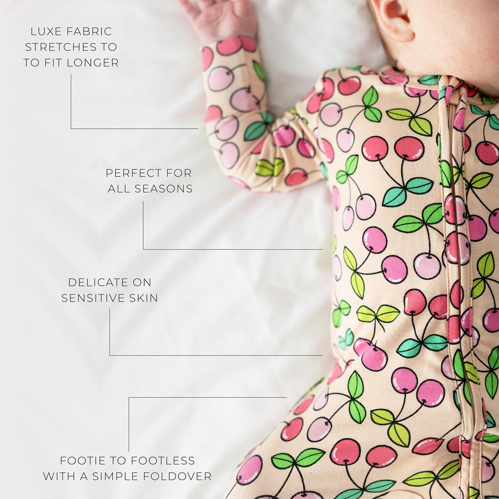 Posh Peanut sleepers in bamboo fabric for breathable, soft skin