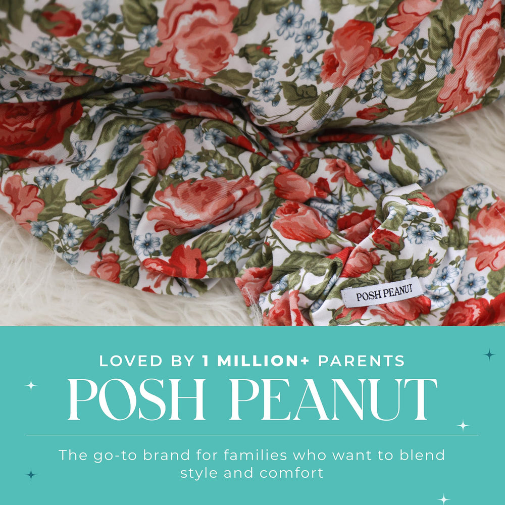 Posh Peanut swaddle wrap suitable for stroller or car seat cover