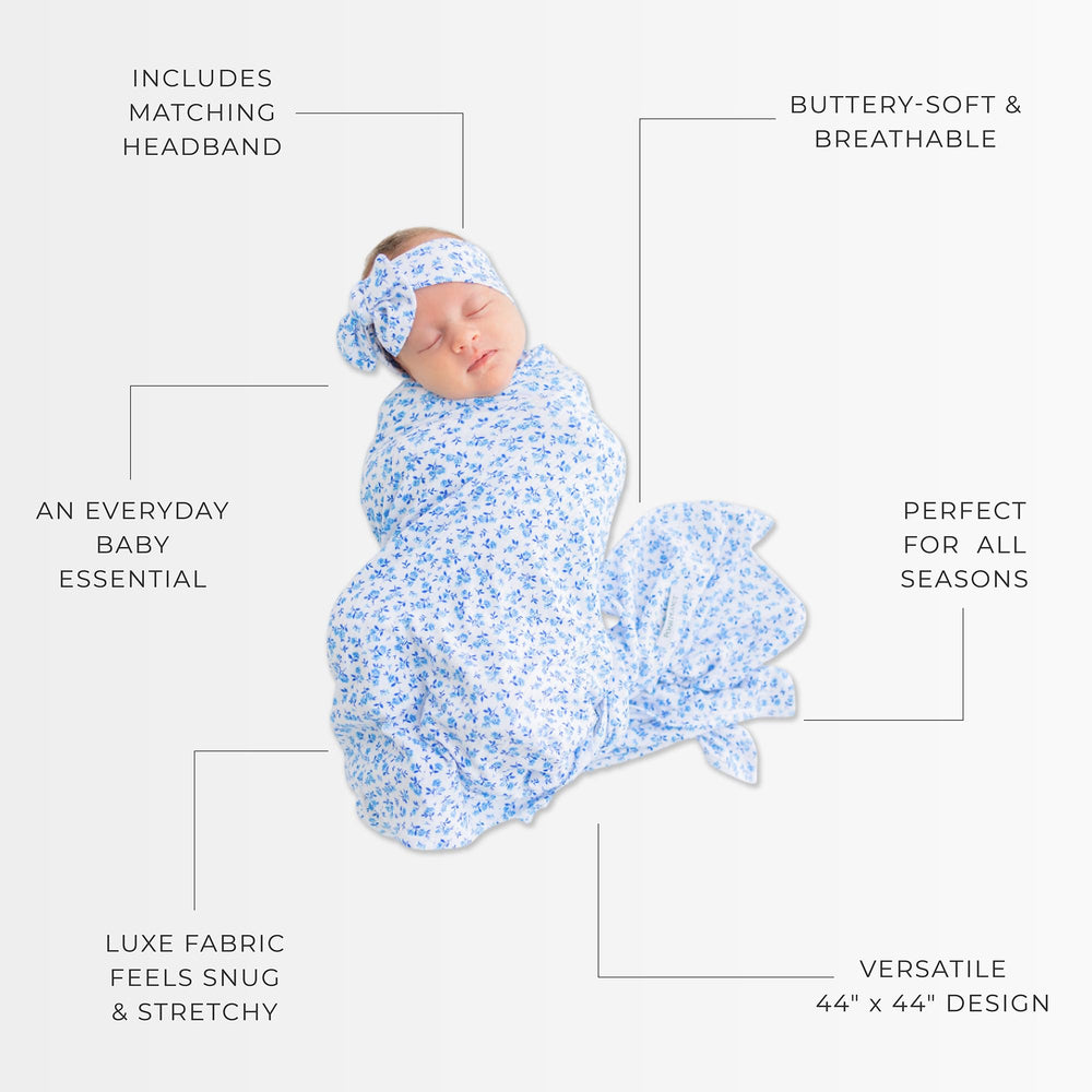 Posh Peanut mooncloud swaddle offers breathable wrap for comfort