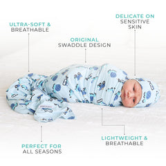 Posh Peanut Swaddle Stretchy Wrap – secure wrap supports calm naps