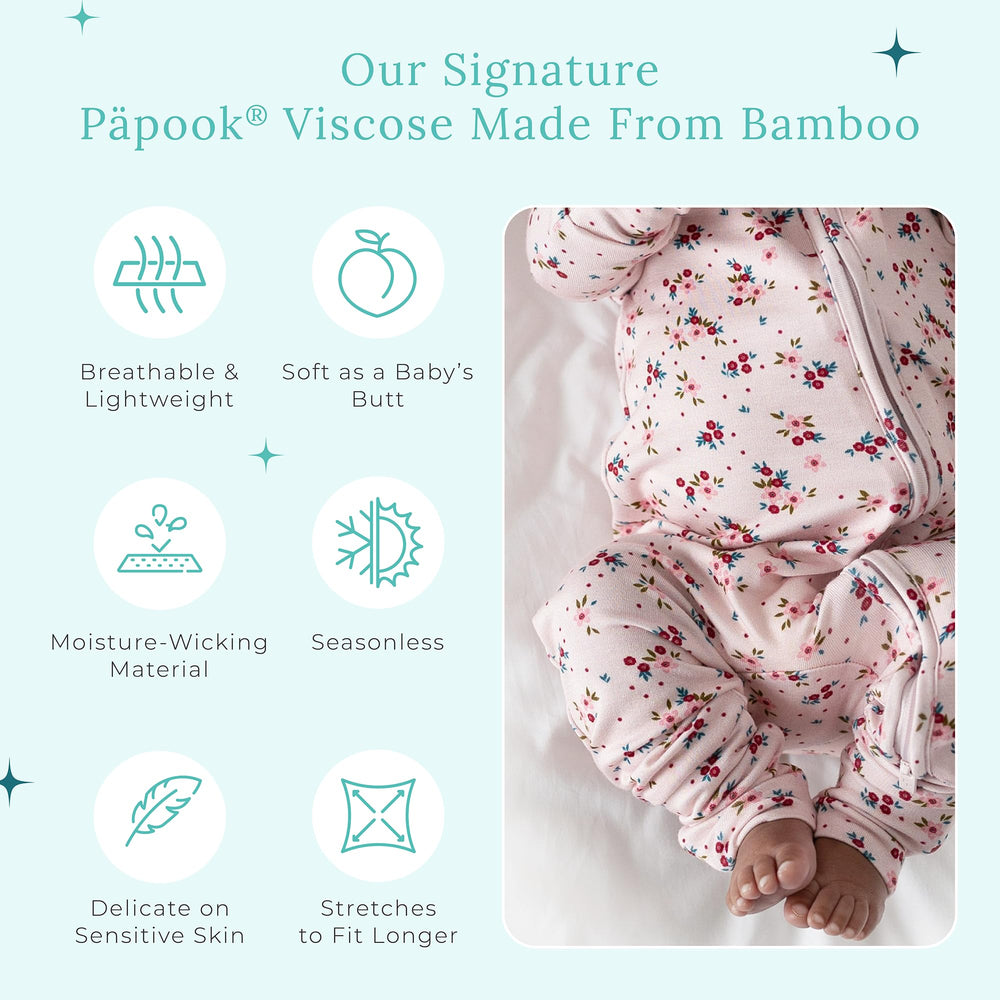 Posh Peanut prints range newborn to toddler for versatile styling