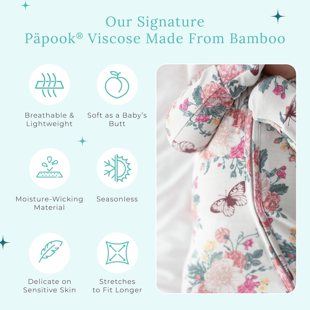 Prints and sizes variety from newborn to toddler in Posh Peanut line