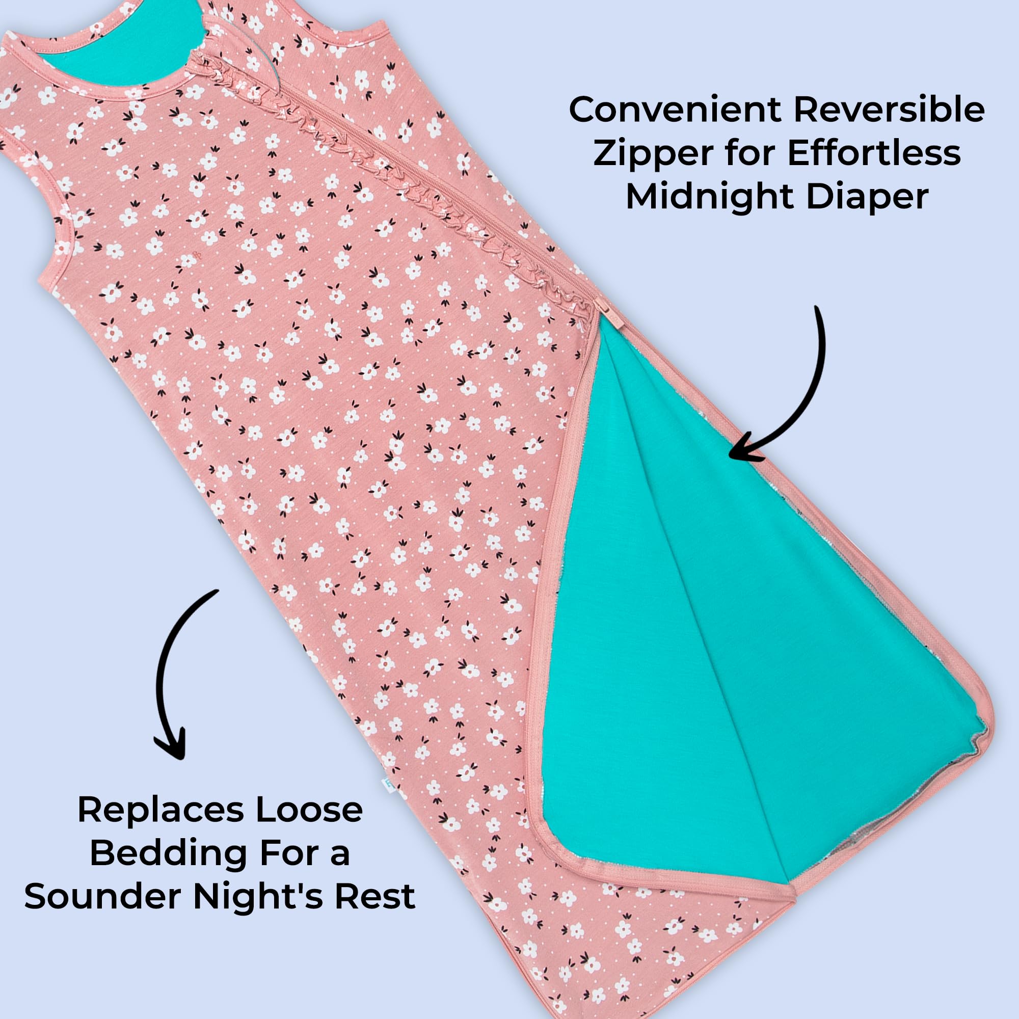Posh Peanut viscose from bamboo fabric feels soft and breathable on newborn skin