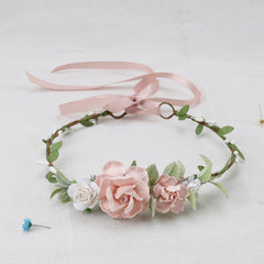 PoshMyra floral crown suitable for birthdays, weddings, and photo moments.