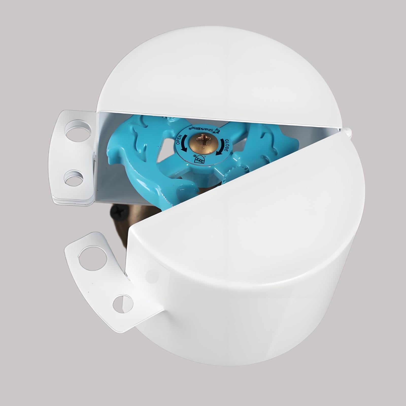 Posnaland water garden faucet lock box stops tampering and unexpected water costs.