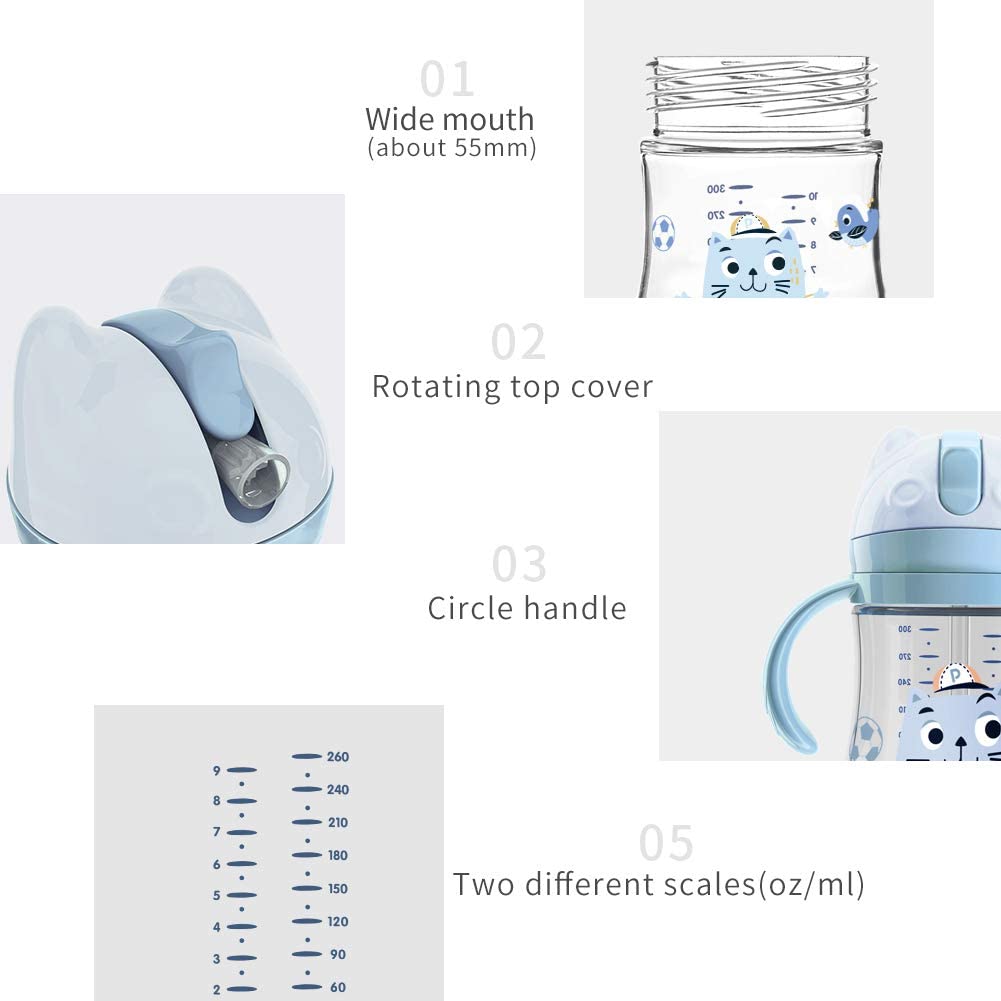 POTATO Tritan-based cup is sterilizable and durable for daily use.