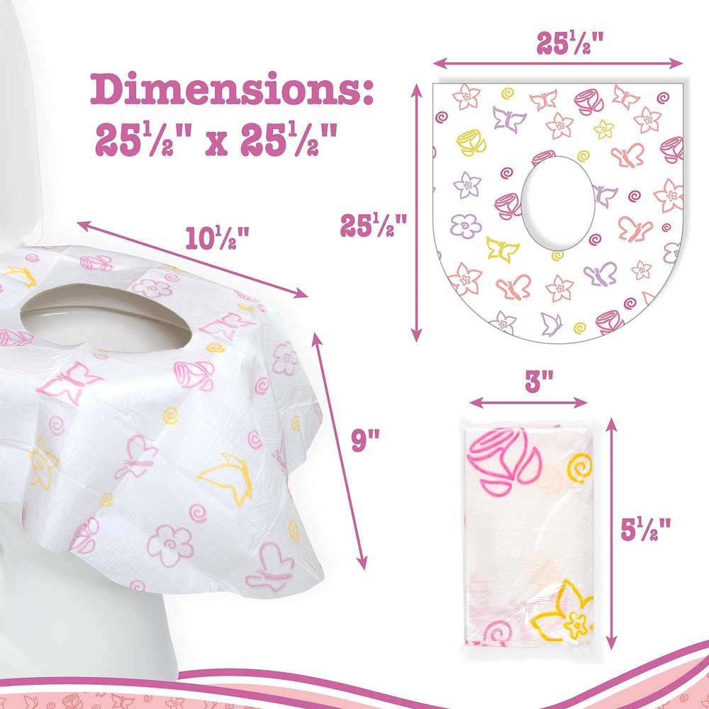 20-pack floral covers provide backup for busy households.