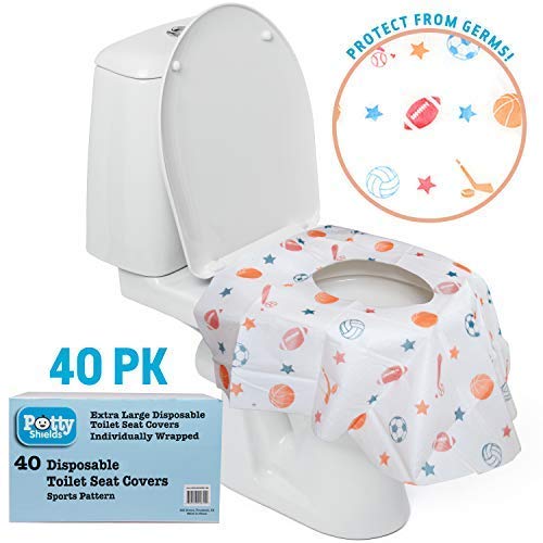 POTTY SHIELDS blue cover suitable for children and adults.