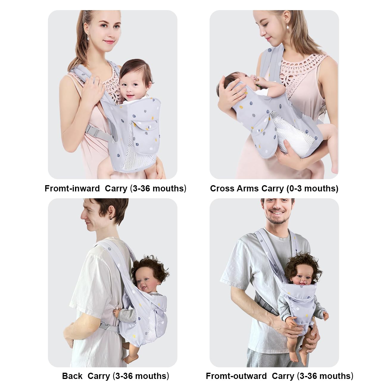 POVENK adjustable-family-fit-grey adapts to different bodies with easy size changes.