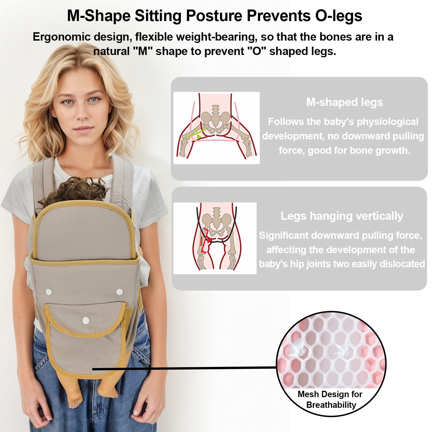 POVENK quick in/out design eases baby settling.
