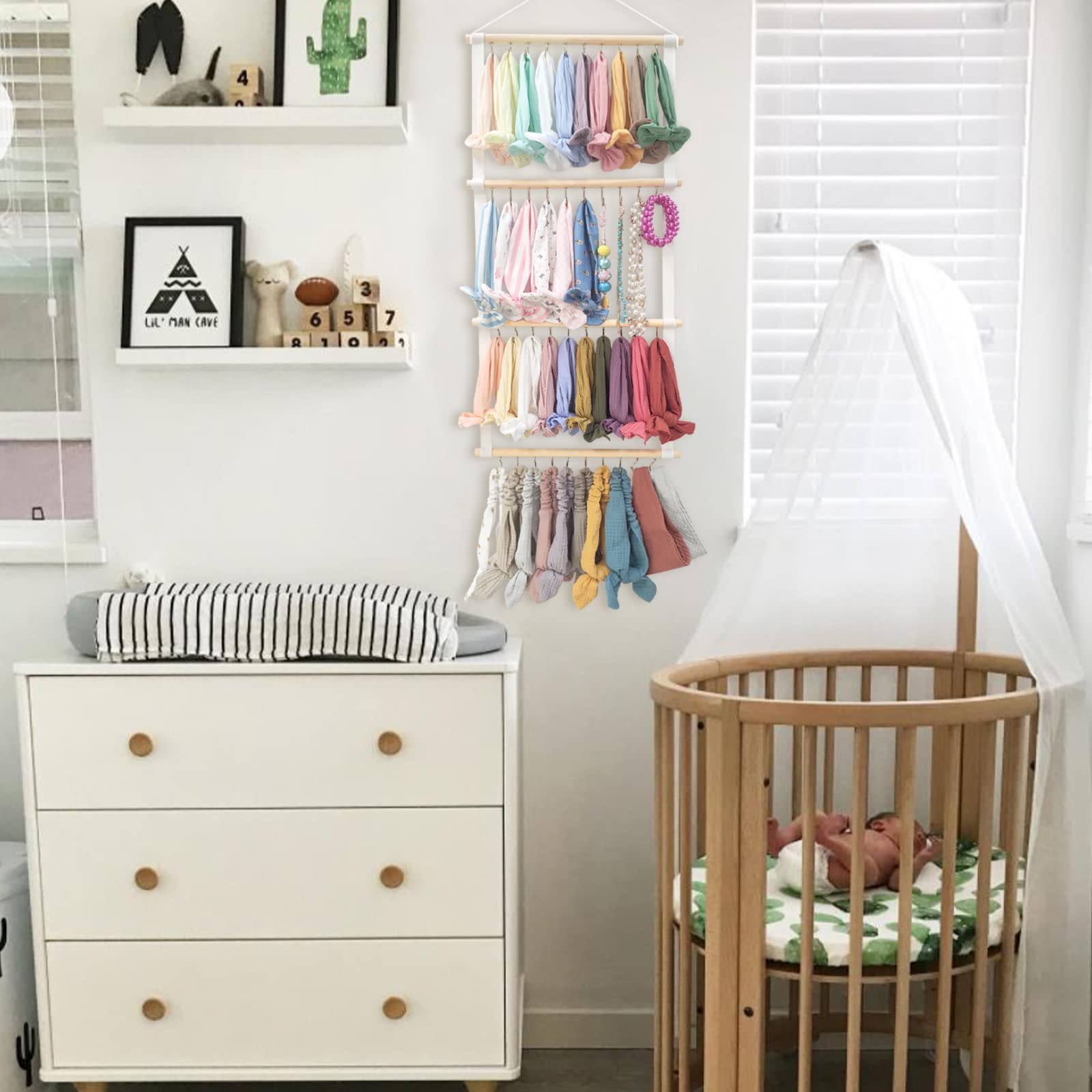 POVETIRE easy-install wall mount with simple hanging steps