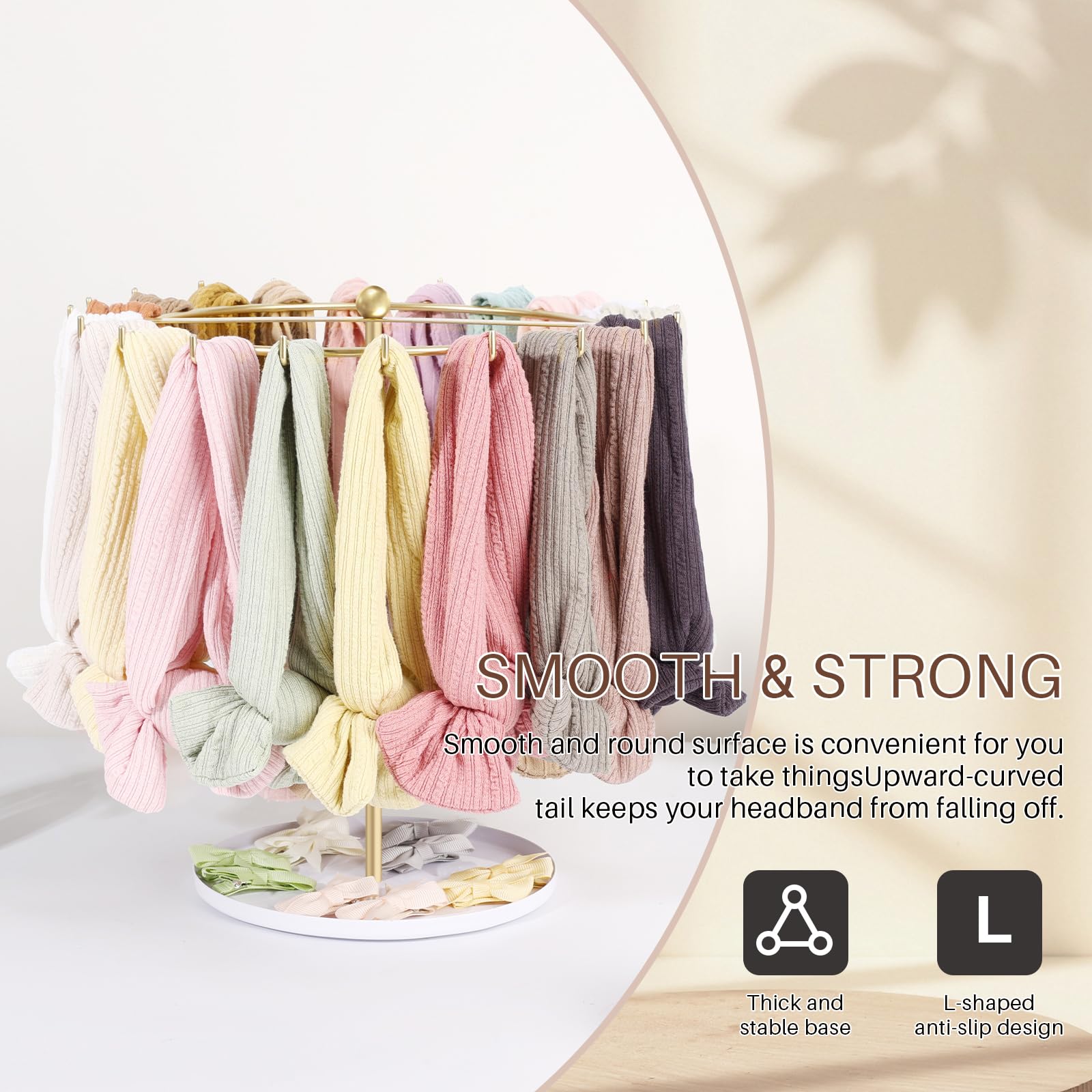 POVETIRE easy three-step installation fits in nursery, dresser, or nightstand.