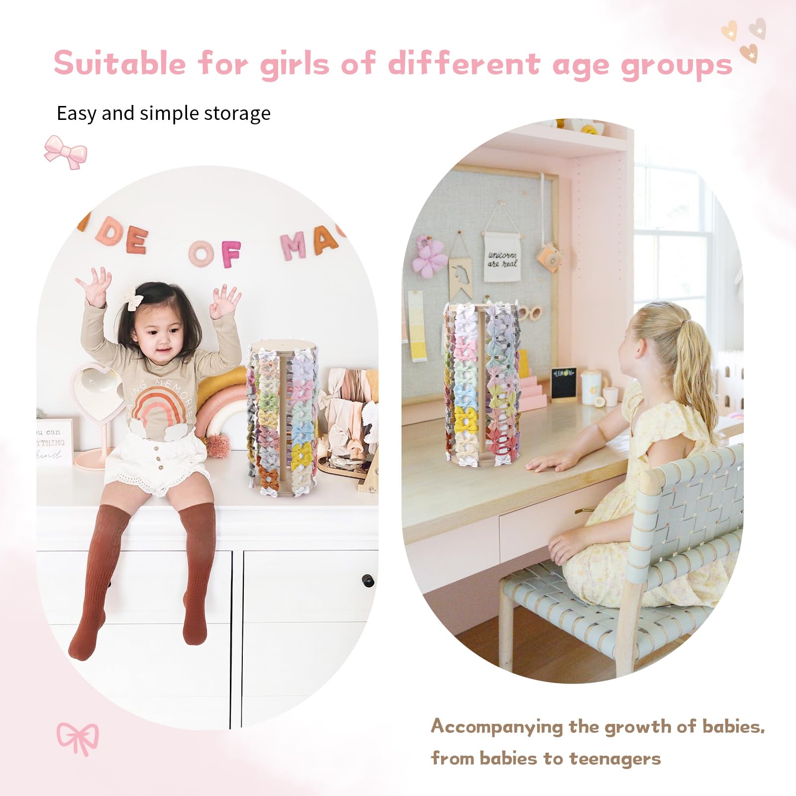 POVETIRE wooden storage belt keeps bows secure and prevents wear.