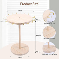 POVETIRE head wrap storage shelf provides vertical space saving solution.