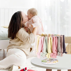 POVETIRE headband storage base adds stability for desk or dresser display.