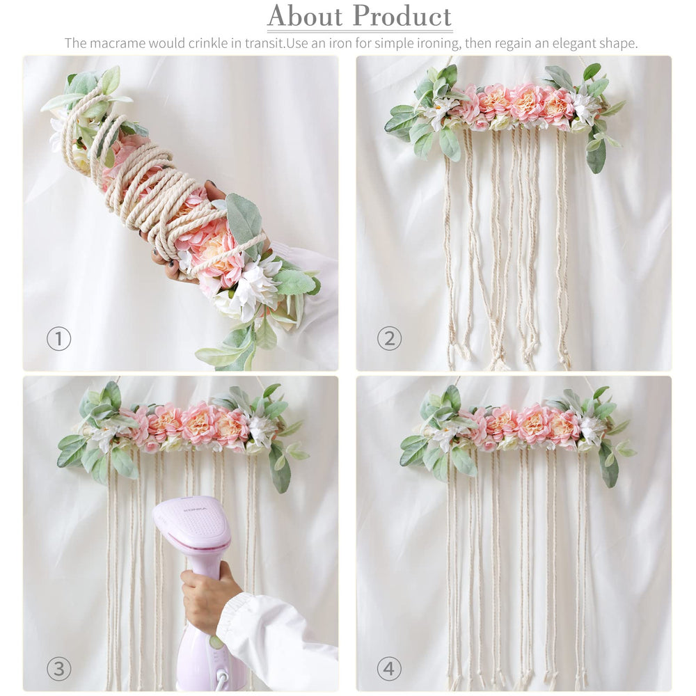 POVETIRE organized bow storage enhances nursery room aesthetics.