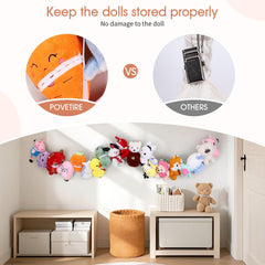 POVETIRE space-saving design frees floor space while keeping toys easy to reach