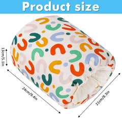 Baby positioned with Povkufii pillow for an optimal feeding angle.