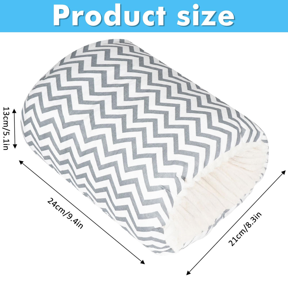 Soft cotton Povkufii pillow offers breathable comfort for baby.