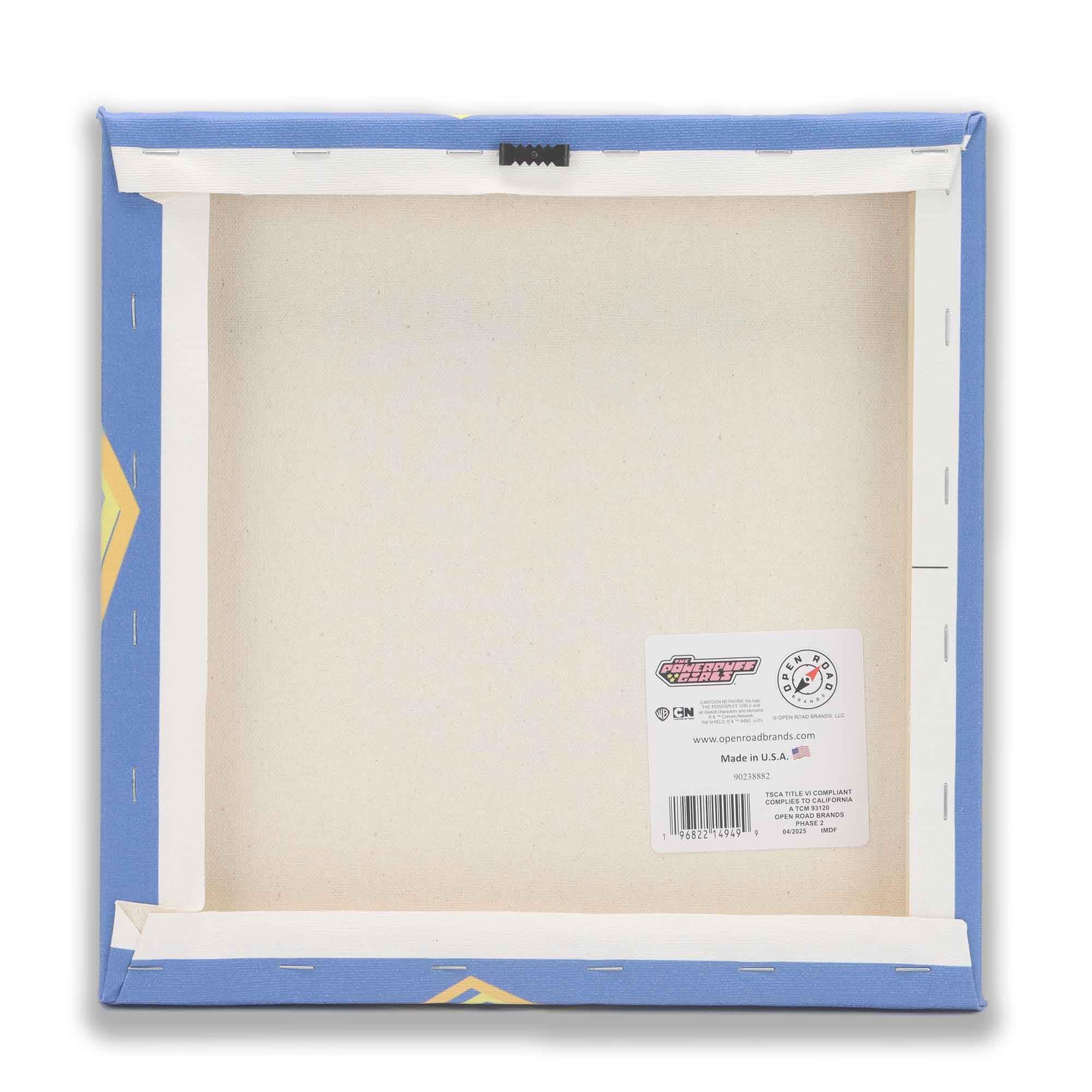Open Road Brands wall art with wood wrap offers easy hanging