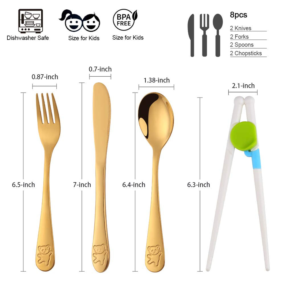 Poylim kids fork designed for small hands and easy self-feeding.