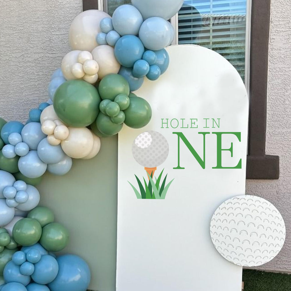 PQQIEE Golf ball decal adds sporty charm to wall decor
