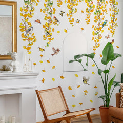 Prabahdak butterflies on wall sticker brightens walls and invites imagination
