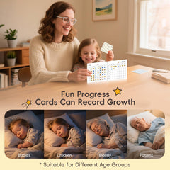 Prabensei star-shaped alarm design adds friendly bedside decor.