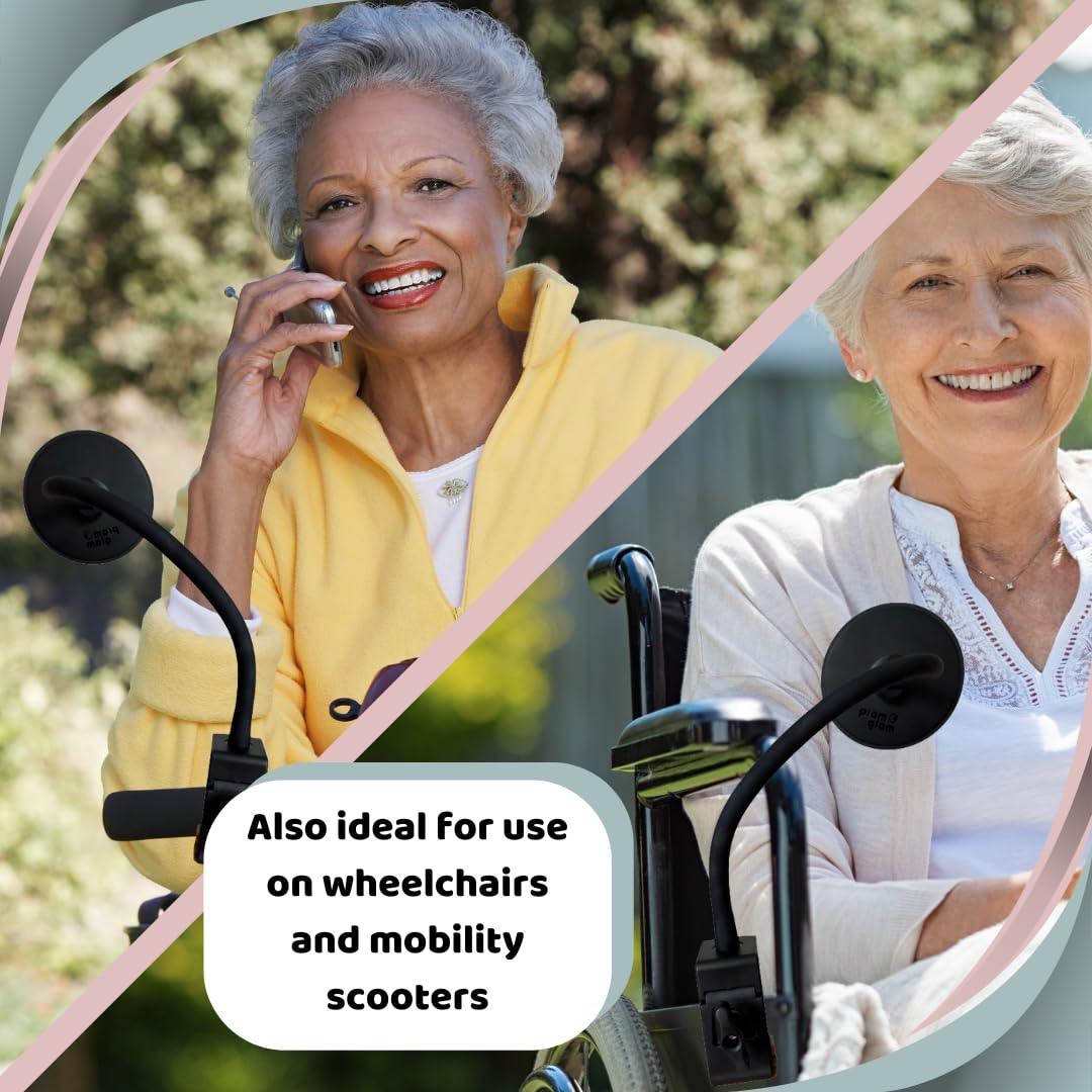 Pramglam clip-on attachment secures easily on any stroller