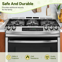 PRANITE easy-install stove knob lock slides into place without adhesive