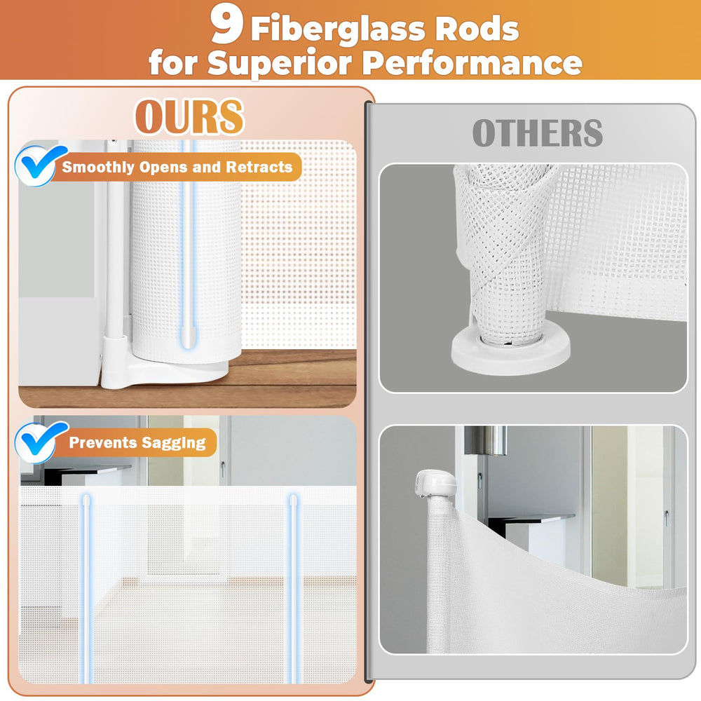 Pravoluxmax easy-install brackets adapt to different baseboards during mounting.