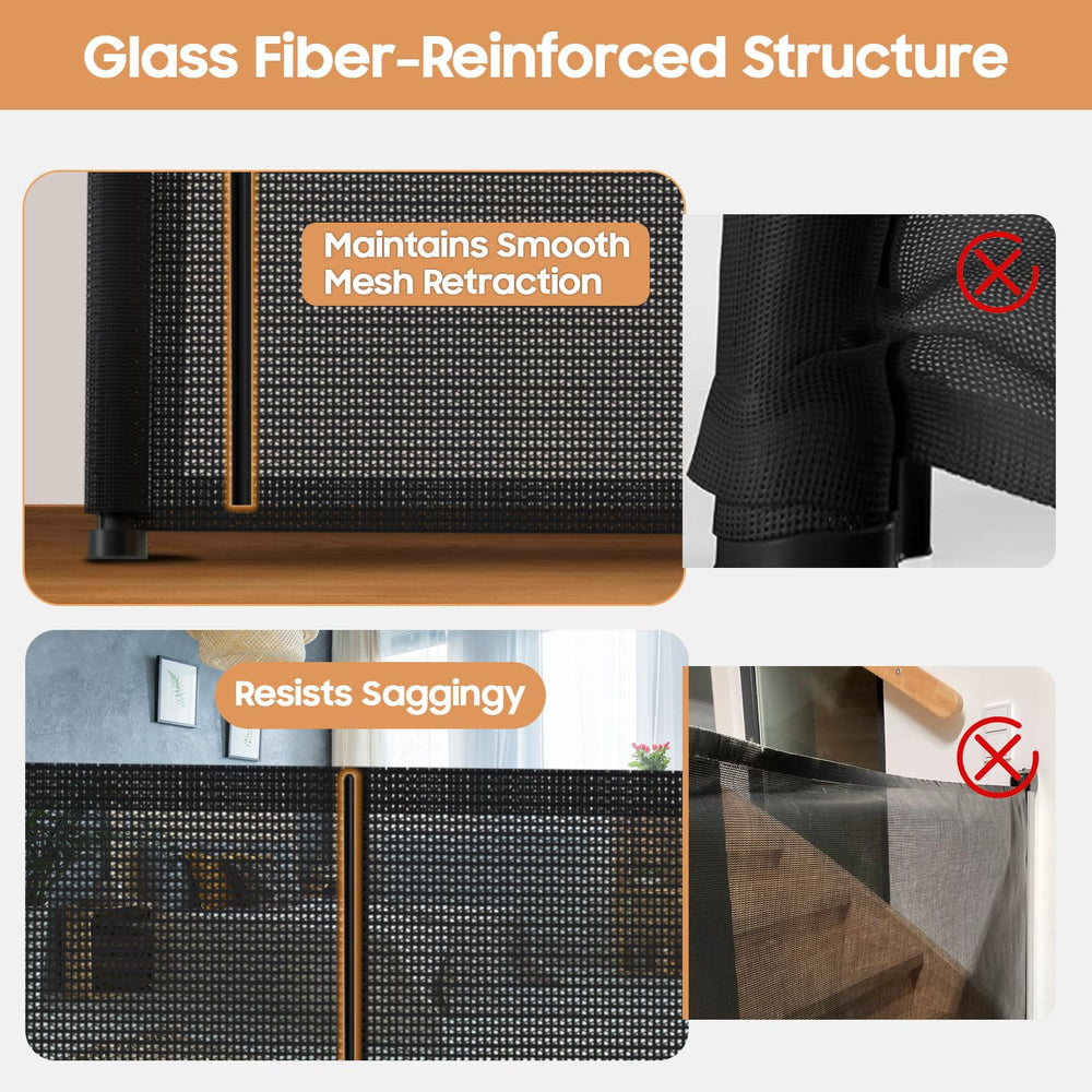Pravoluxmax fiberglass support prevents wrinkling and sagging.